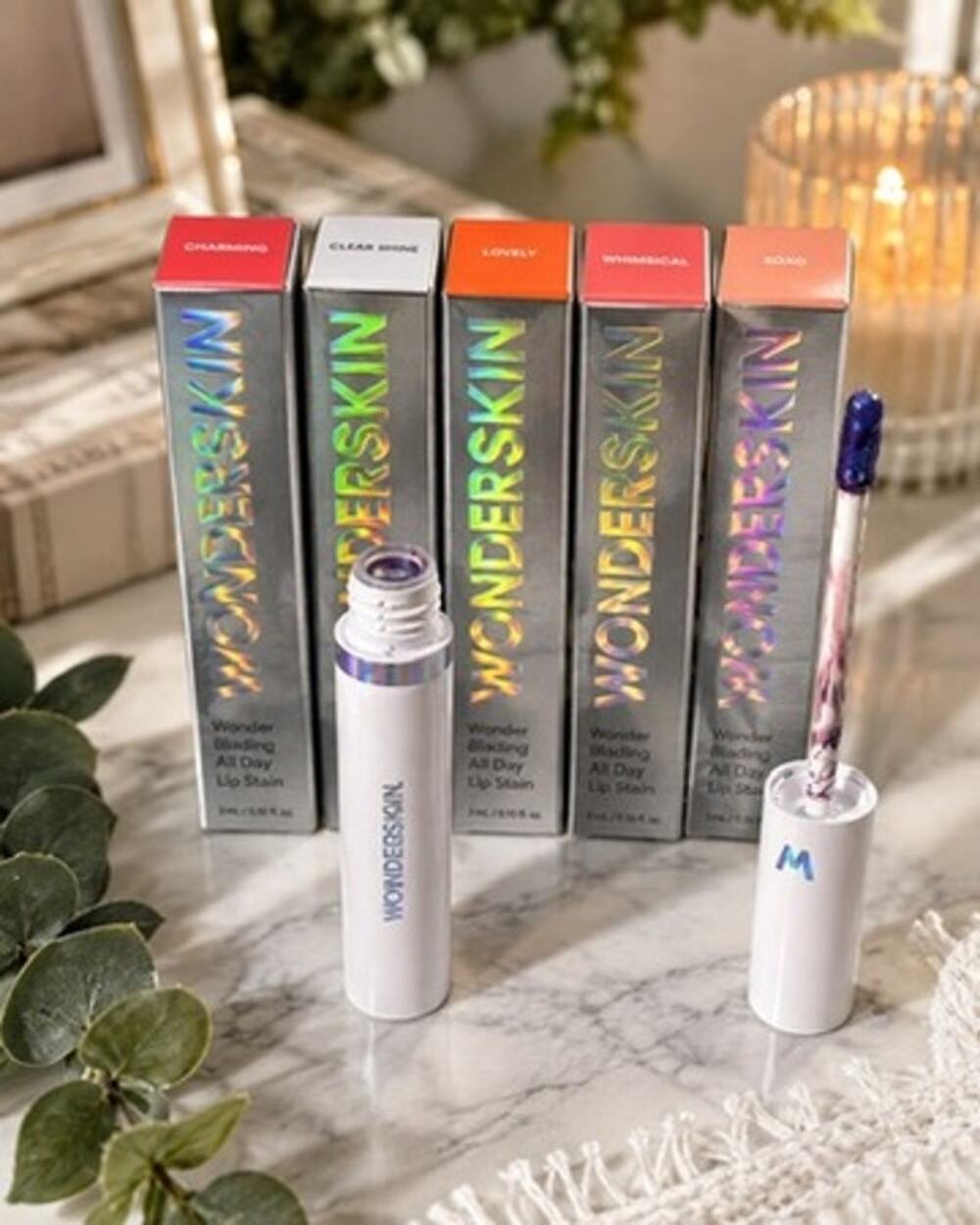 WONDERSKIN Wonder Blading Lip Stain Masque Long Lasting NEW Choose Shade
